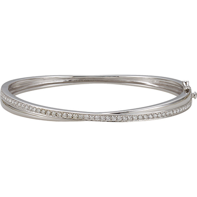 Diamond Bangle Bracelet